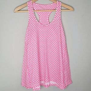 Vineyard Vines Whale Tail Performance Pink Tank Top Women's size XS